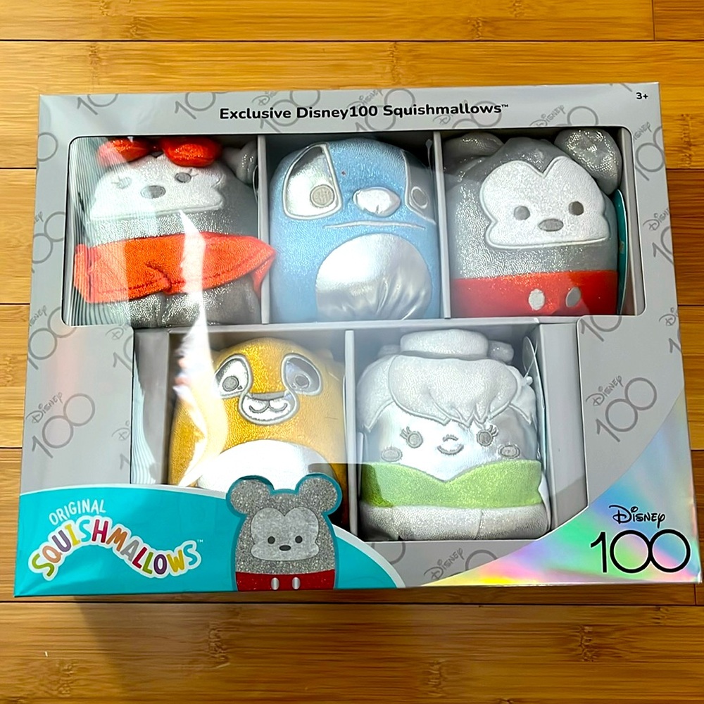 NEW Exclusive Disney100 Squishmallows - Picture 1 of 2